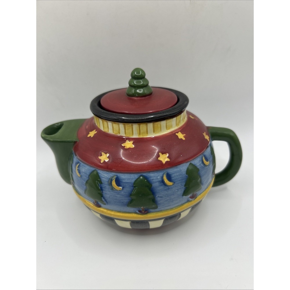 Sakura Debbie Mumm Christmas Tea Pot